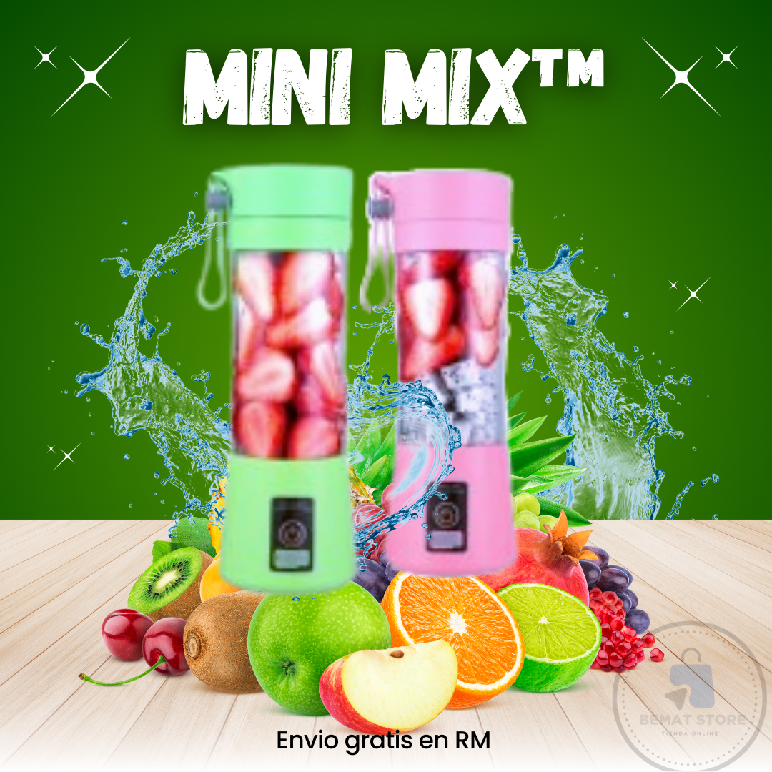 MiniMix™- MINI LICUADORA RECARGABLE