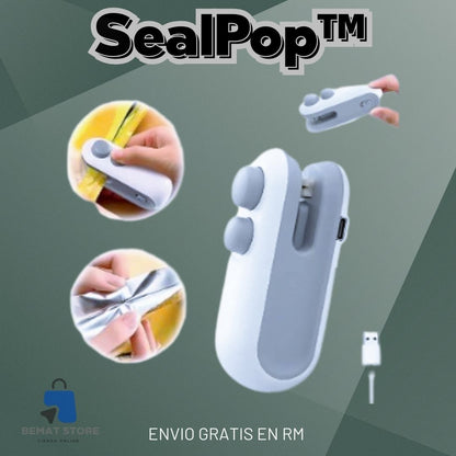 SealPop™  -  mini Selladora De Bolsas