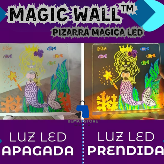MagicWall™ - PIZARRA MAGICA LED