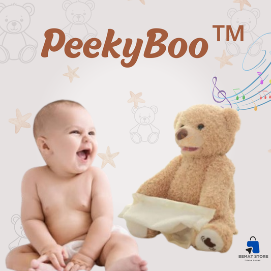 PeekyBoo™ - Osito de peluche Peek-a-boo