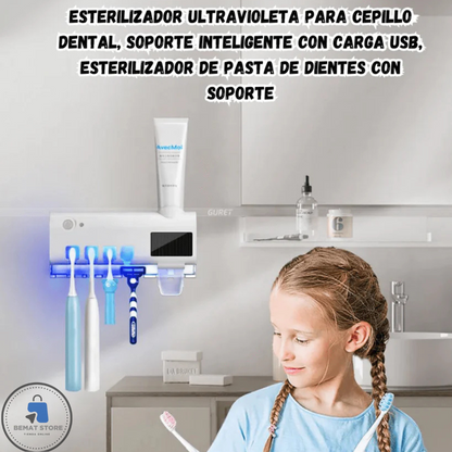 UVBrush™ - Soporte Esterilizador de Cepillos